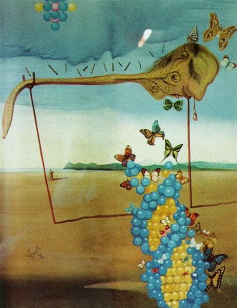 butterfly salvador dali|Butterfly Landscape (The Great Masturbator in a